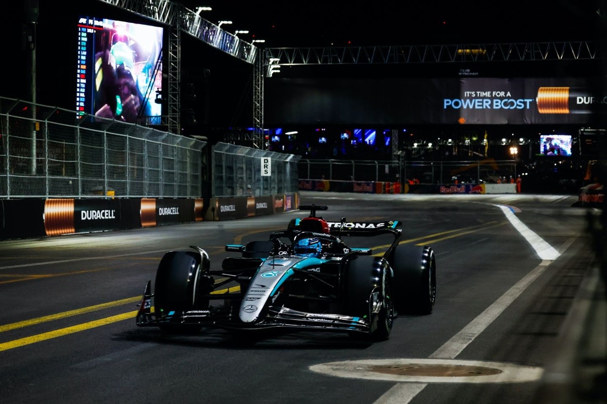 F1 GP de Las Vegas : Russell domine la dernière séance d'essais