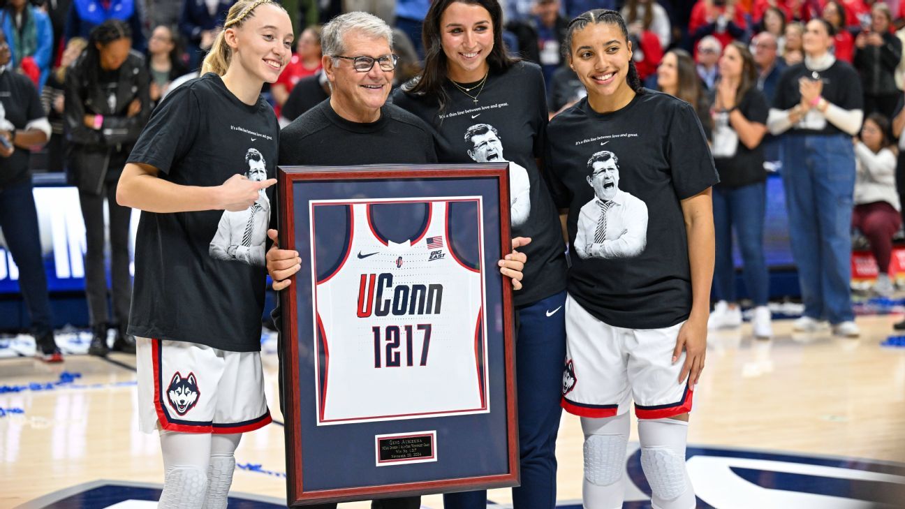 Geno Auriemma : Meilleur entraîneur de l'histoire NCAA