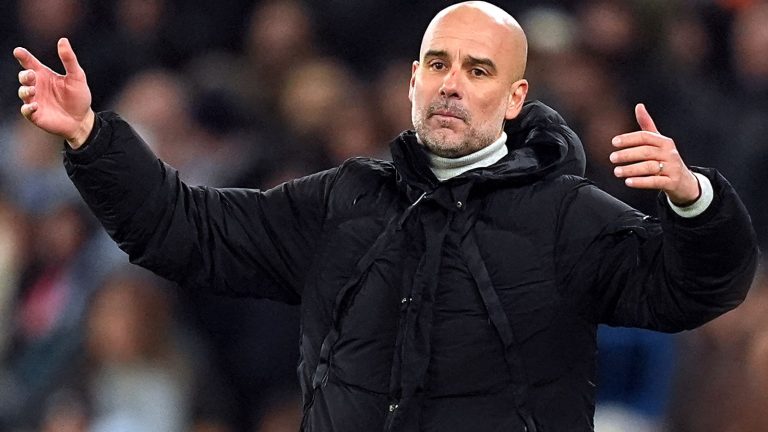 Guardiola admet la fragilité de Man City après le nul contre Feyenoord