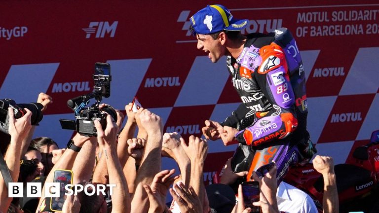 Jorge Martin remporte son premier titre en MotoGP à Barcelone