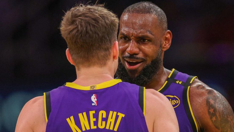 LeBron James loue le rookie Dalton Knecht après une victoire des Lakers