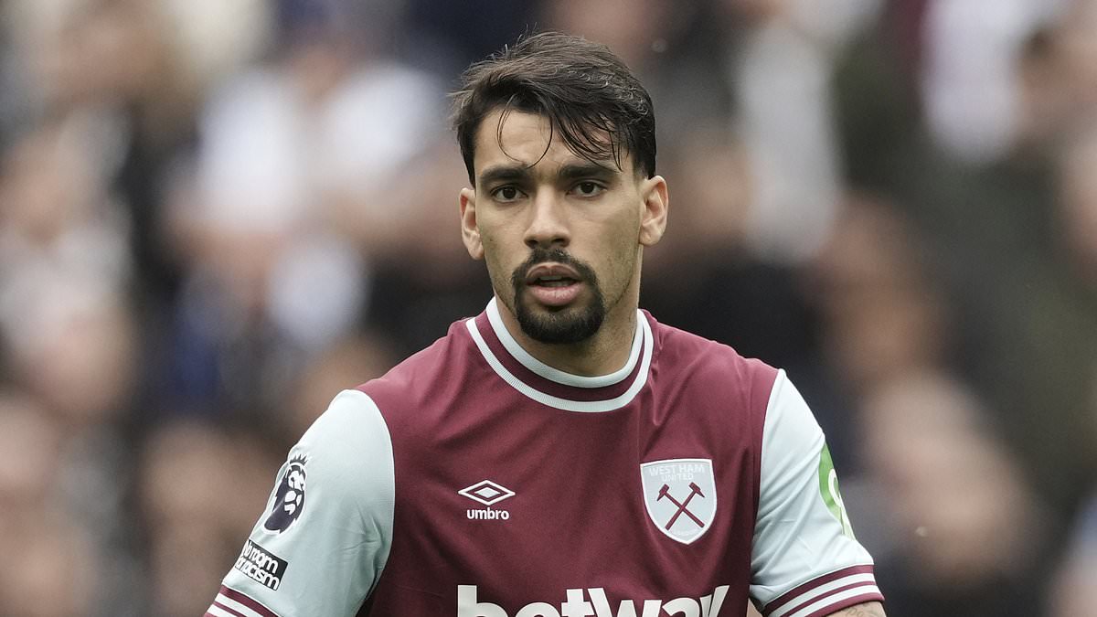 Lucas Paquetá manquera un match crucial pour West Ham en raison d'une enquête