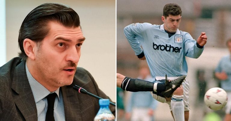 Mikheil Kavelashvili, ancien joueur de Man City, se lance en politique