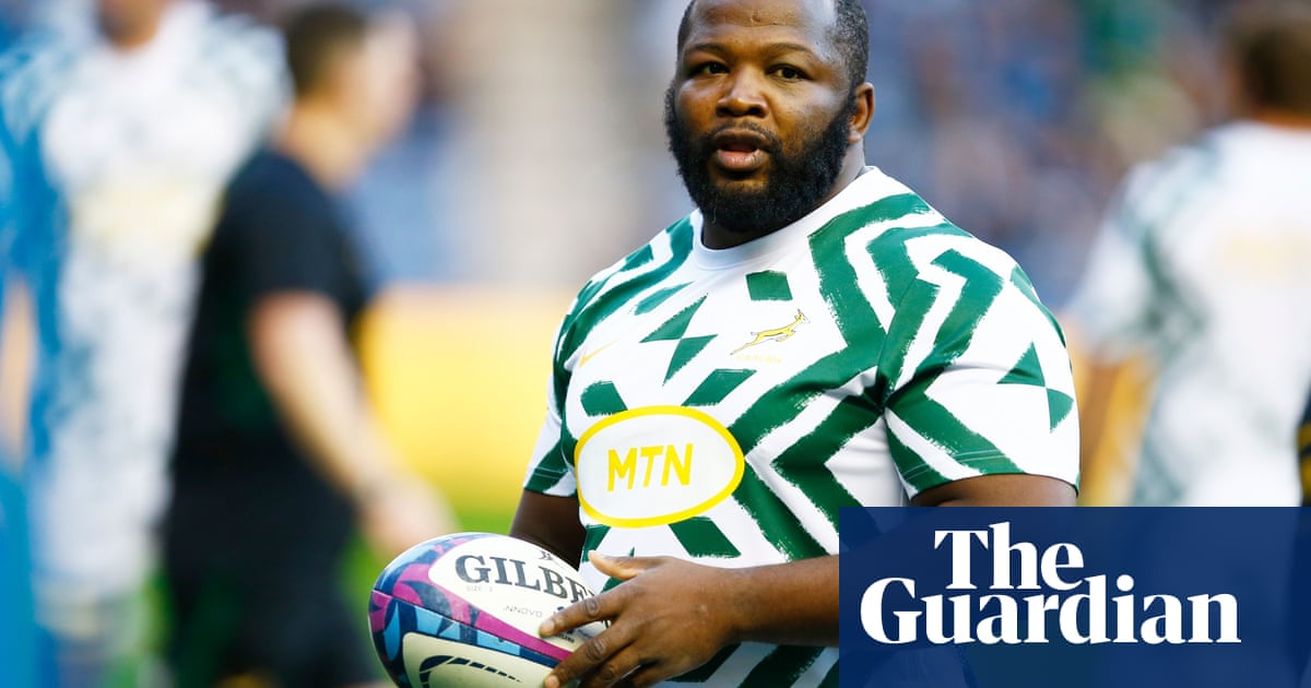 Ox Nché : le pilier star des Springboks et ses passions