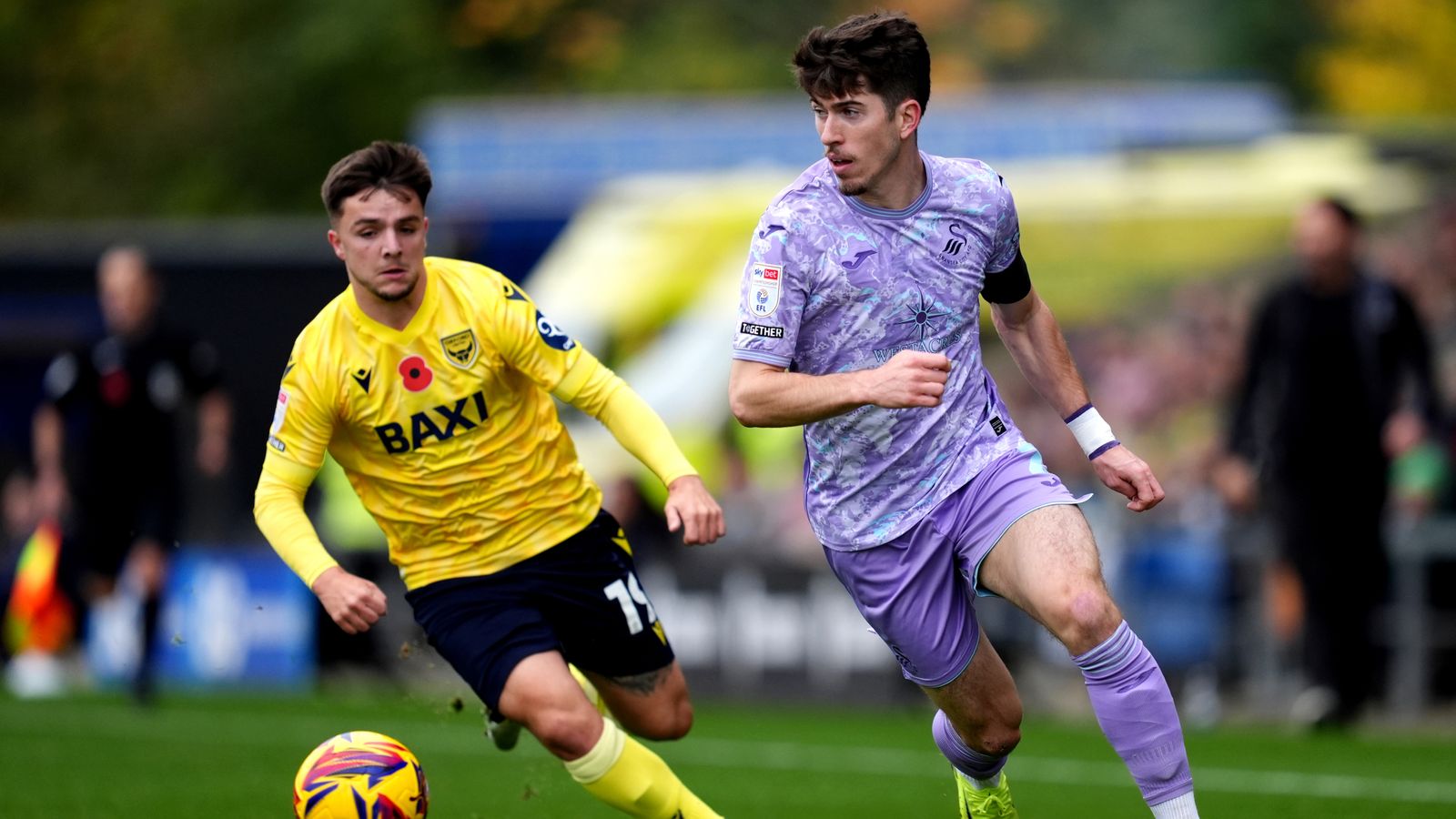 Swansea met fin à sa sécheresse et bat Oxford 2-1