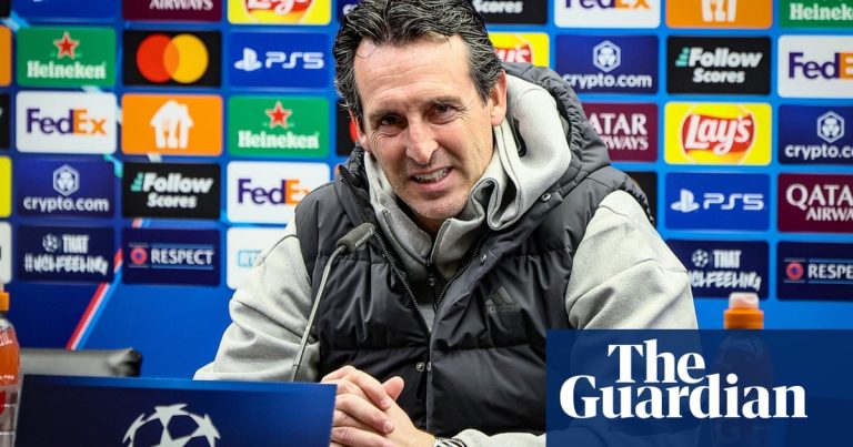 Unai Emery vise le top 8 en Ligue des Champions avec Aston Villa