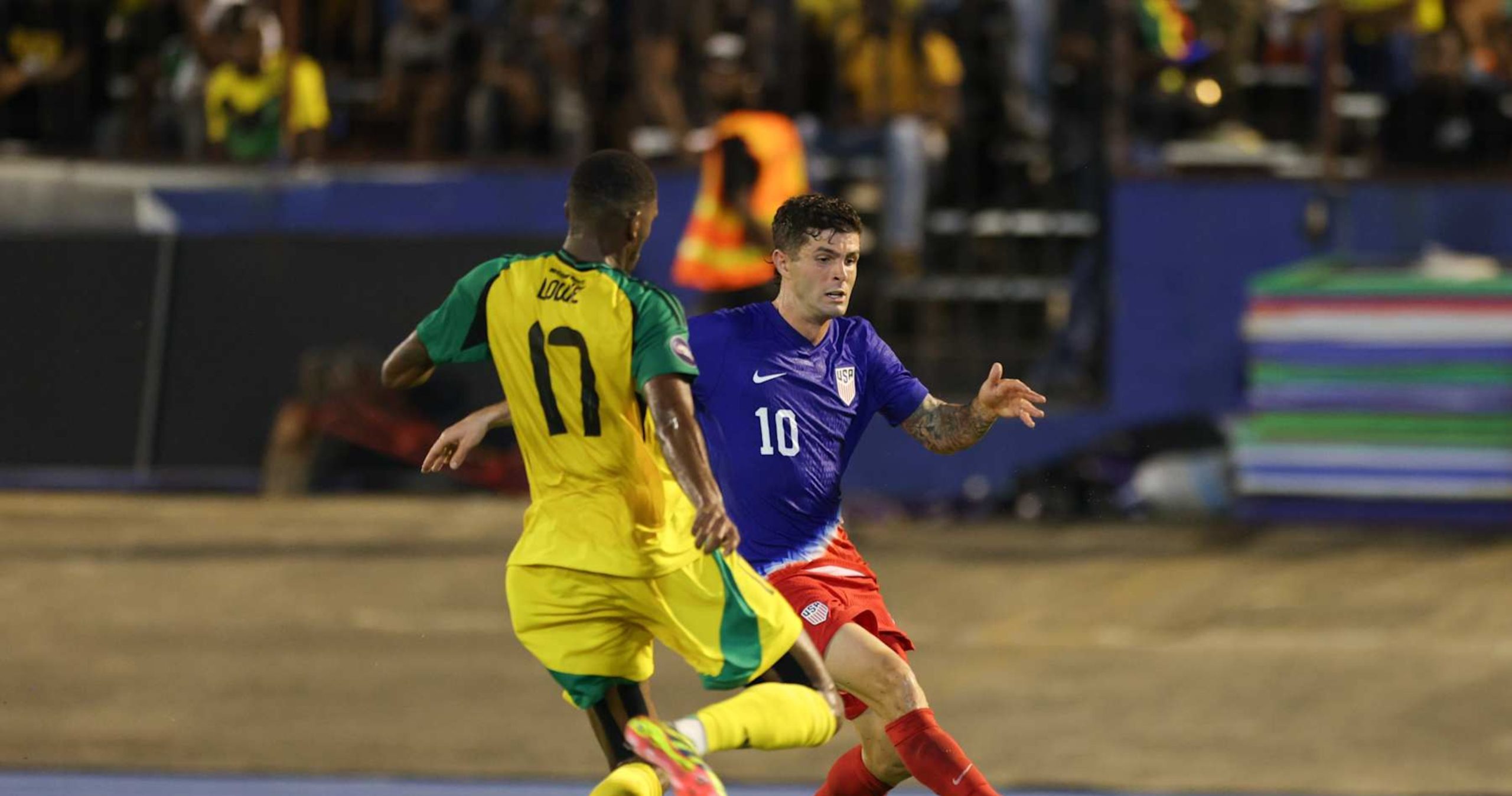 Victoire de l'équipe USA en Ligue des Nations contre la Jamaïque