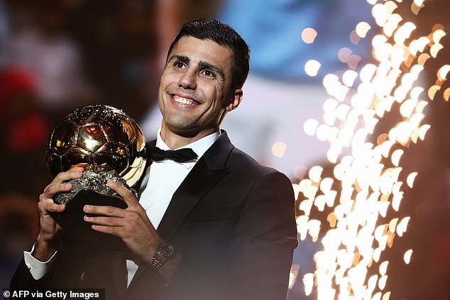 But, he has endured a tough week after he missed out on the Ballon d'Or to Man City's Rodri