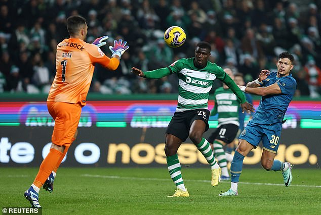 Diomande a rejoint le Sporting pour 6,1 millions d'euros mais a prospéré sous la direction de l'entraîneur portugais.