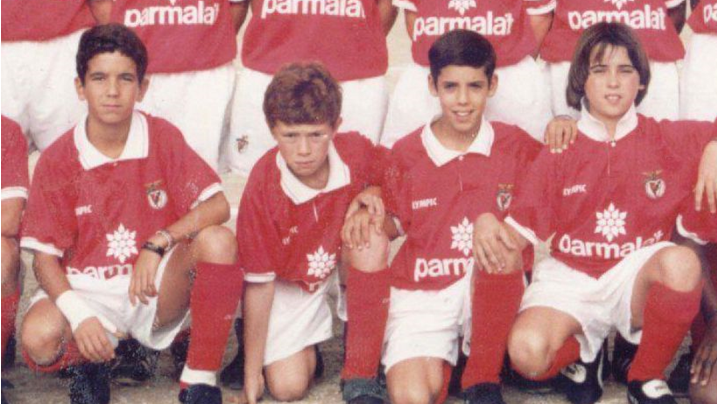 Ruben Amorim avec ses amis à Benfica