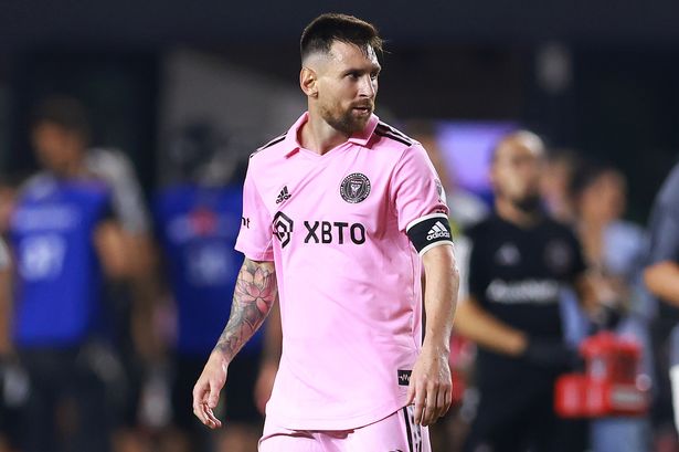 Lionel Messi en action avec Inter Miami