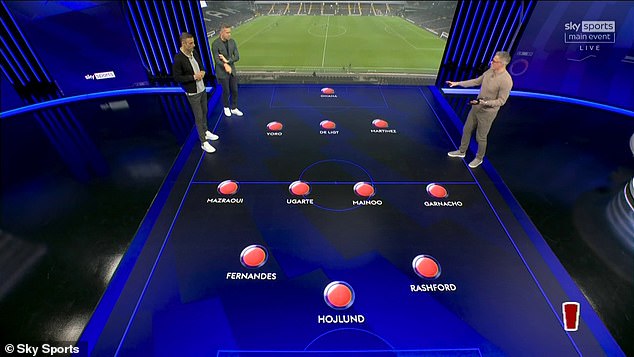 Carragher prédit la composition pour le premier match d'Amorim