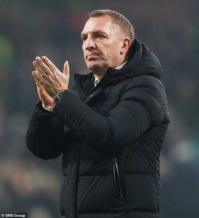 Brendan Rodgers, entraîneur de Celtic.