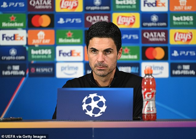 Mikel Arteta très frustré après la défaite d'Arsenal contre l'Inter