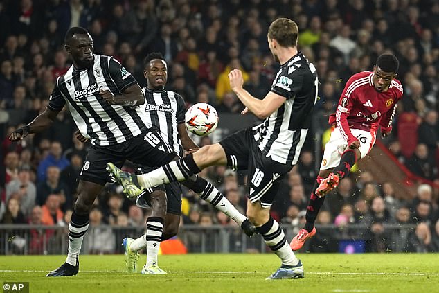 Amad Diallo scelle la victoire contre les champions grecs à Old Trafford