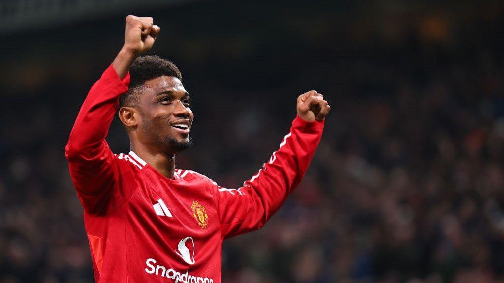 Amad Diallo a marqué trois buts en 15 apparitions pour Manchester United cette saison