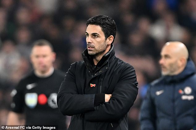 Arteta déçu de la performance de son équipe contre Chelsea