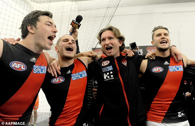 The Bombers great left Windy Hill almost a decade ago under a dark cloud due to the infamous supplements saga