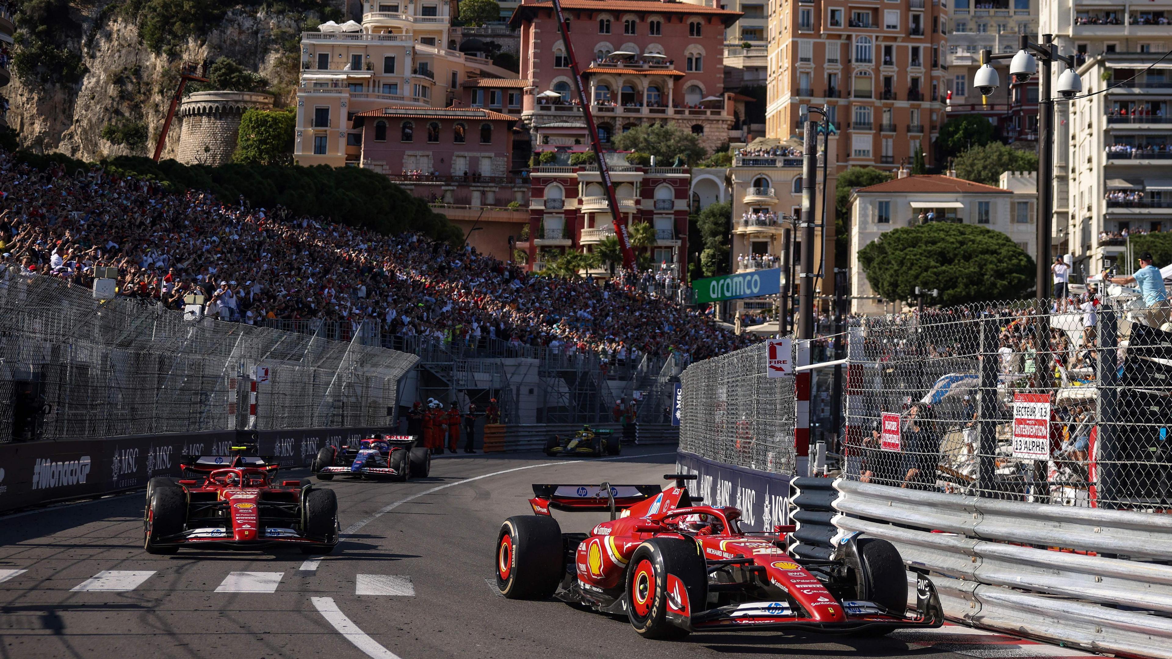 Charles Leclerc au Grand Prix de Monaco