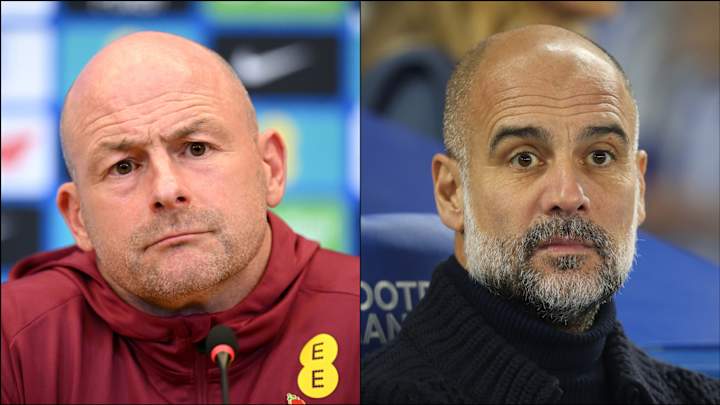 Lee Carsley et Pep Guardiola