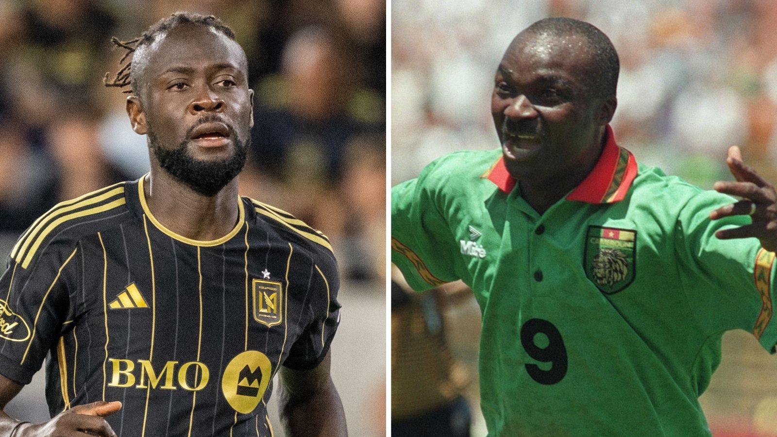 Kei Kamara et Roger Milla