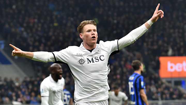 Scott McTominay a marqué pour Naples contre l'Inter lors du week-end