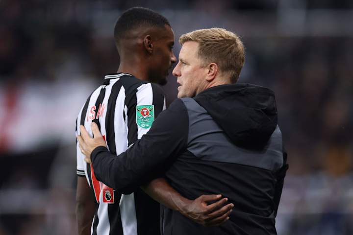 Alexander Isak, Eddie Howe