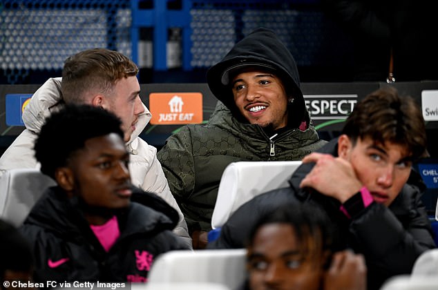 Jadon Sancho en pleine séance d'entraînement