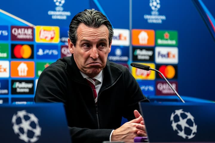 Unai Emery à Aston Villa