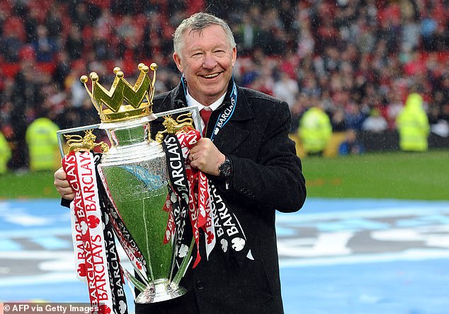 Sir Alex Ferguson a remporté 13 titres de Premier League durant ses 26 années à la tête de Manchester United