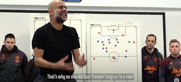 Le dernier documentaire de Guardiola sorti en même temps que son prolongement de contrat