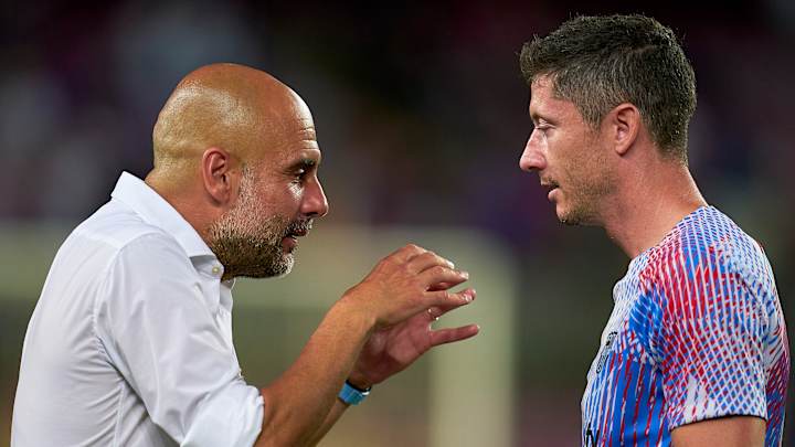 Lewandowski avec Guardiola