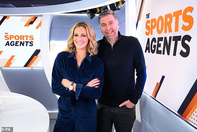 Mark Chapman et Gabby Logan