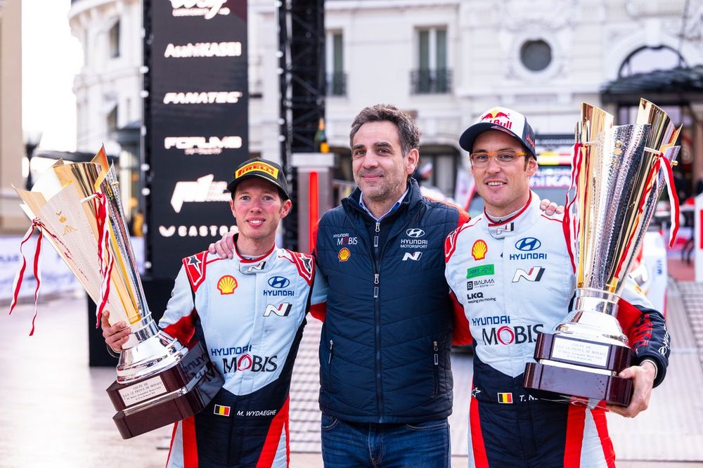 Neuville began his 2024 season with victory in Monte Carlo and has led the standings ever since