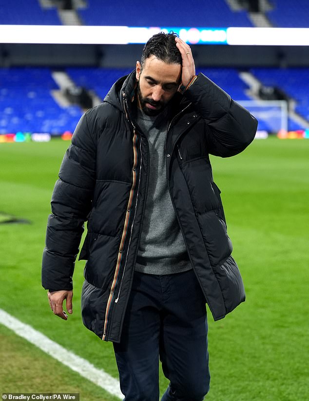 Le premier match d'Amorim ne s'est pas déroulé comme prévu, avec une égalité 1-1 contre Ipswich