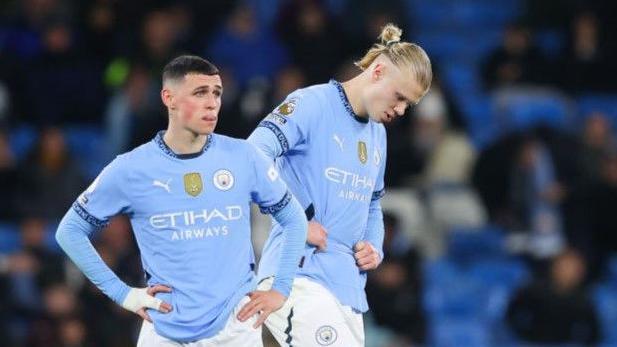 Phil Foden et Erling Haaland de Manchester City