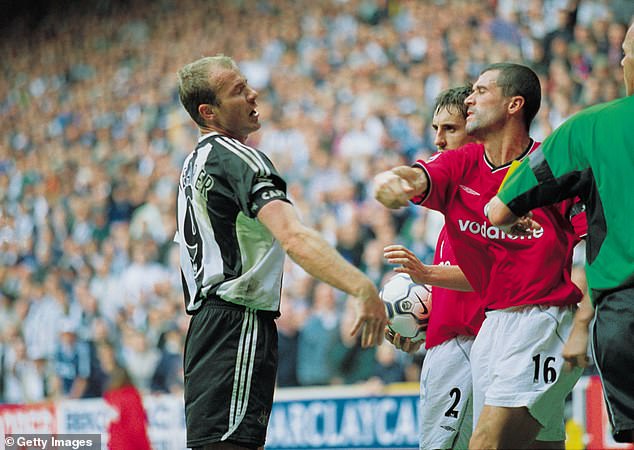 Keane face à Shearer