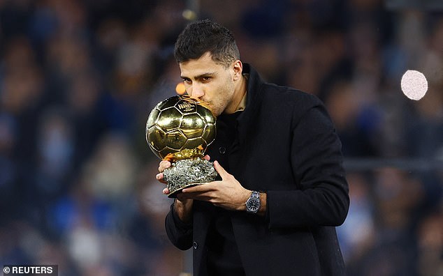 Rodri a remporté le Ballon d'Or.