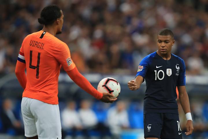 Kylian Mbappe, Virgil van Dijk