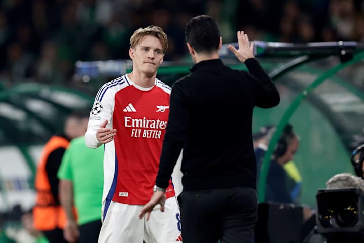 Martin Odegaard, Mikel Arteta