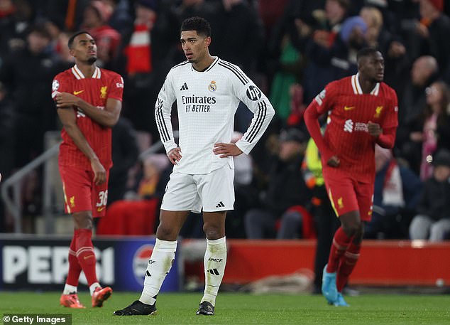 Bellingham après la défaite du Real Madrid contre Liverpool