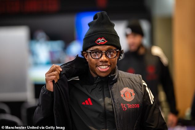 Tyrell Malacia lors de son premier match avec Manchester United après 550 jours d'absence.