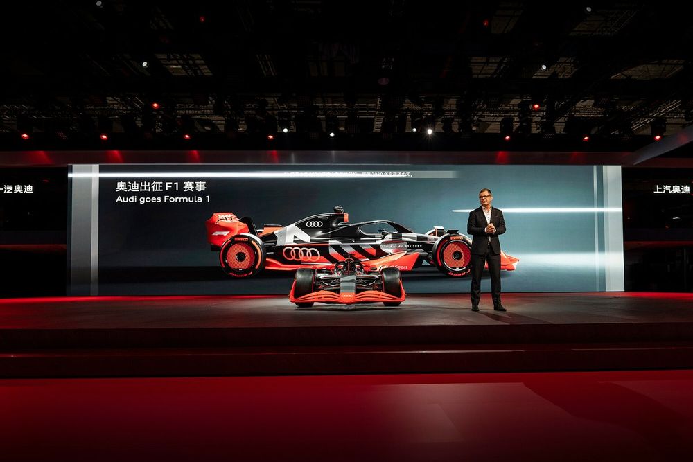 Audi CEO Markus Duesmann at Auto Shanghai 2023