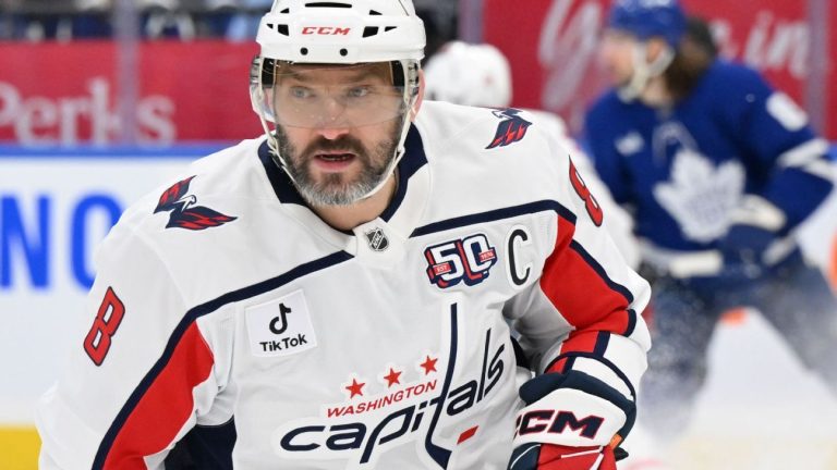 Alex Ovechkin marque son 869e but lors de son retour