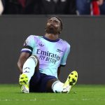 Arsenal - Bukayo Saka absent jusqu-en mars- un gros coup dur