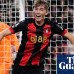 Bournemouth bat Tottenham grâce à un but de Huijsen