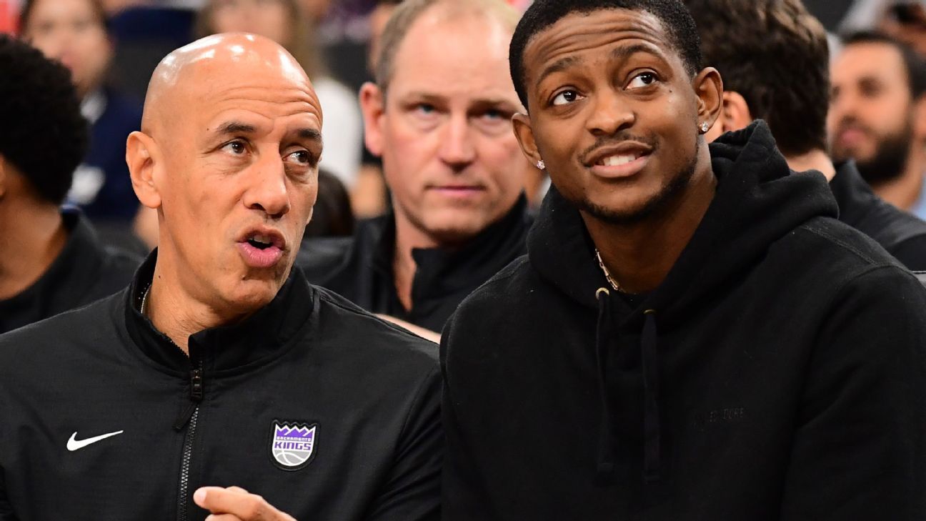 Doug Christie - Nouveau coach des Kings avant le match contre les Lakers