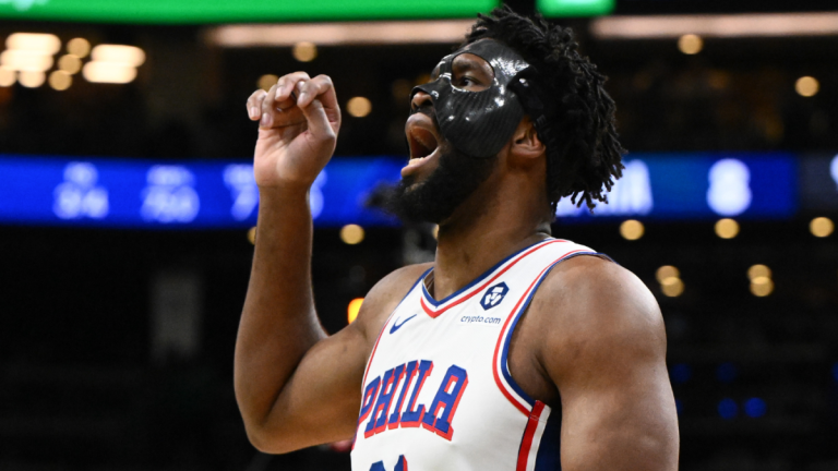 Embiid sanctionné de 75 000 $ pour gestes obscènes contre les Celtics