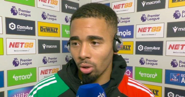 Gabriel Jesus brille et relance Arsenal en Premier League