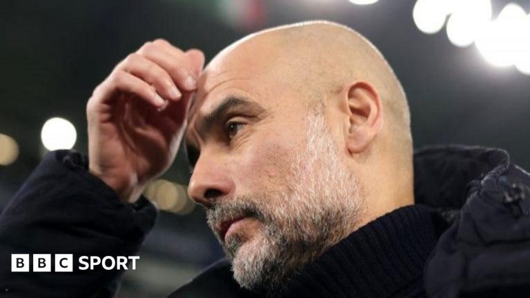 Guardiola évoque la pression avant le derby contre Manchester United